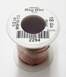 MW18-1/2,. 18 Gauge Insulated Magnet Wire 1/2 Pound Roll (99' Approx.) 18AWG
