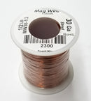 MW30-1/2, 30 Gauge Insulated Magnet Wire 1/2 Pound Roll (1,569' Approx.) 30AWG