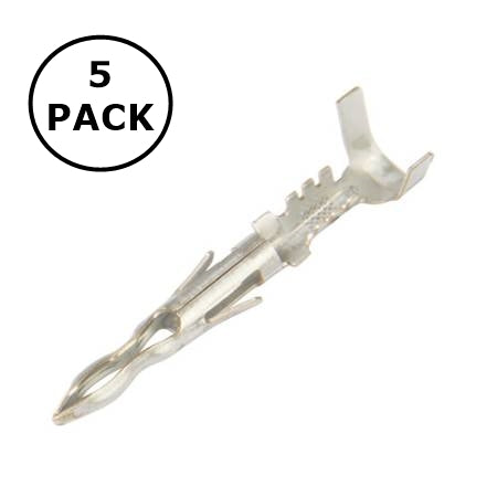 Noble # 8305, 5 Pack of Weather Pack Male Crimp Pins for 16-14 Gauge Wire
