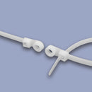 APU-07-50MH-9-C, American Pride 7.0" Natural Mounting Hole Wire Ties, 50Lb Rated, 100pc Bag
