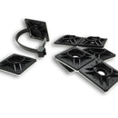 APU-MP-750-0-X, American Pride 3/4" Black Adhesive Wire Tie Mounting Base, 10pc Bag