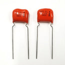 Lot of 2 NPC-EL, 0.15uF 100V Orange Drop Film Capacitors ~ EL Menco Cap