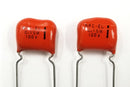 Lot of 2 NPC-EL, 0.15uF 100V Orange Drop Film Capacitors ~ EL Menco Cap