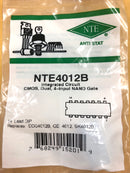NTE4012B, CMOS Dual 4-input NAND Gate ~ 14 Pin DIP (ECG4012B)
