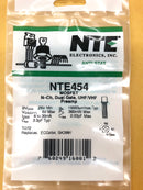 NTE454, 6mA to 30mA @ 25V Dual Gate N Channel MOSFET Transistor ~ TO-72 (ECG454)