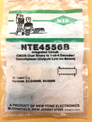 NTE4556B, CMOS Dual Binary To 1 of 4 Decoder/Demultiplexer ~ 16 DIP (ECG4556B)