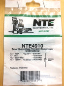 NTE4910 10.0V Overvoltage Transient Suppressor, Unidirectional ~ Axial (ECG4910)