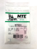 NTE51, NPN Silicon Transistor High Voltage, High Speed Switch ~ TO-220 (ECG51)