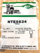 NTE5634, 300V @ 10A Silicon 4 Mode TRIAC ~ TO-220 (ECG5634)