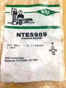 NTE5989, 300V PRV @ 40A General Purpose Diode ~ DO-5 ANODE CASE (ECG5989)