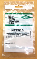 NTE615, 33V @ 7mA Temperature Compensated Zener Diode ~ Axial Lead (ECG615)