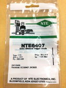 NTE6407, 28V ±4V DIAC Bilateral Trigger Diode ~ DO-35 Package (ECG6407)