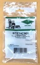 NTE74C901, TTL-CMOS Hex Buffer w/CMOS to TTL Inverting Outputs ~ 14 Pin DIP
