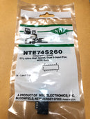 NTE74S260, TTL − Schottky Dual 5-Input NOR Gate ~ 14 Pin DIP