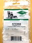 NTE958, +18V @ 1A Positive Voltage Regulator ~ TO-220 3 Pin (ECG958)
