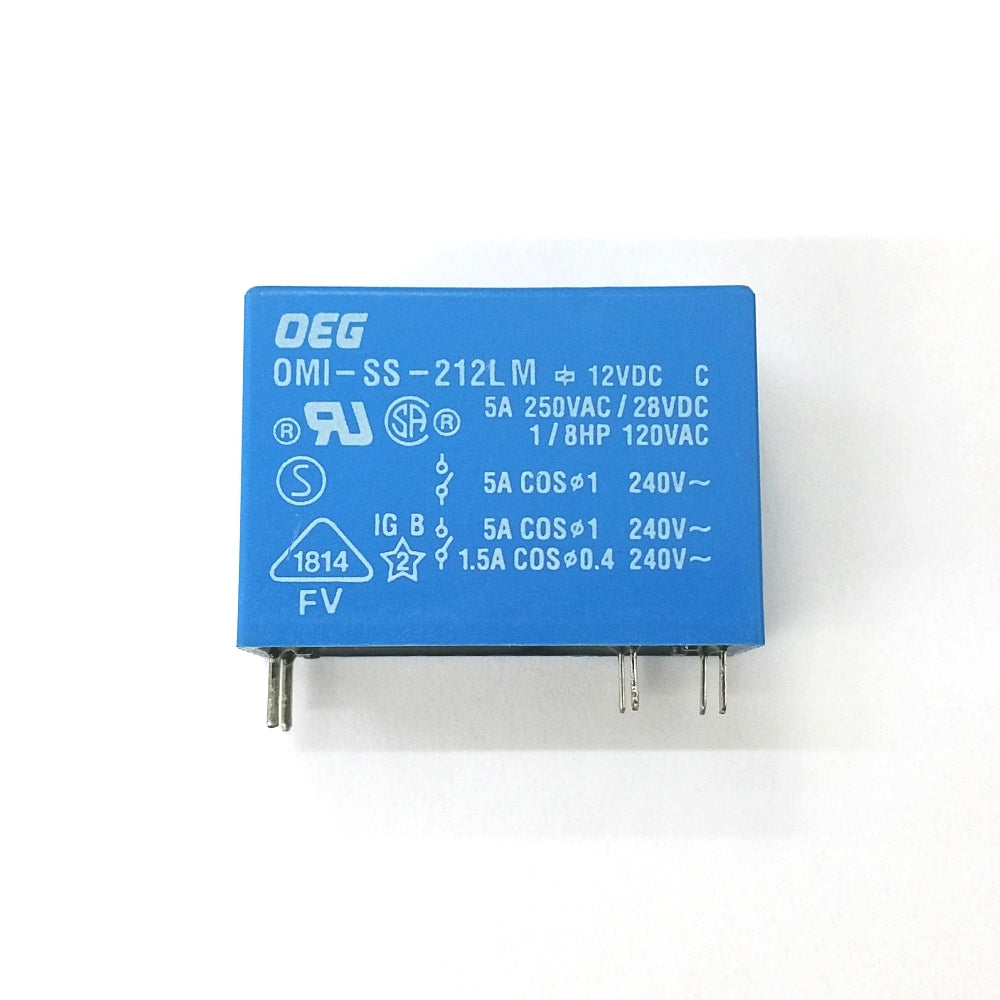 OEG OMI-SS-212DM 12V DC 6-Pin Relay - Lot Of 5, New Open Box