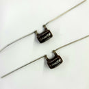 Lot of 2, Ohmite 2755 62 Ohm 3-1/4 Watt Wirewound Power Resistors 3.25W