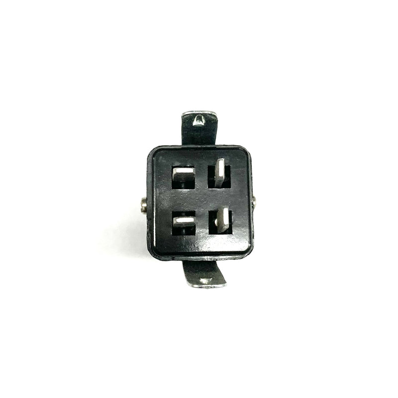 Cinch Jones P304CCT-L 4 Pin Male Cable Mount Connector w/ Lock Tab ~ 10A@250V AC