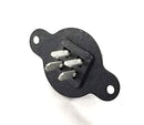 Cinch Jones P304FP, 4 Pin Male Flat Round Flush Plate Connector ~ 10A@250V AC