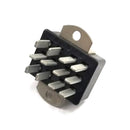 Cinch Jones / Beau P312AB, 12 Pin Male Angle Bracket Connector ~ 10A @ 250V AC