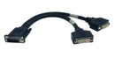 P576-001 Tripp Lite - Male DMS-59 to Dual DVI-I Female Splitter Y Cable 1 Foot