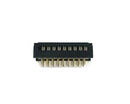 Pan Pacific PCI-18, 18 Pin 0.30" Dual Row DIP Plug ~ IDC Ribbon Cable Mount