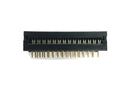 Pan Pacific PCI-28, 28 Pin 0.60" Dual Row DIP Plug ~ IDC Ribbon Cable Mount