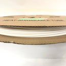 Thermosleeve CYG HST316330, WHITE 3/16" 2:1 Heat Shrink ~ 330 Foot Roll