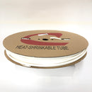 Thermosleeve CYG HST14330, WHITE 1/4" 2:1 Heat Shrink ~ 330 Foot Roll