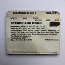 Pfanstiehl 166-D7 Diamond Needle
