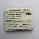 Pfanstiehl 603-D7C Diamond Needle