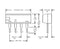 NTE R42-1D.5-12, 12 Volt DC Coil, 0.5 Amp SPDT-NO SIP Reed Relay w/ Diode