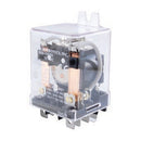 NTE R55-11D20-12F, 12V DC Coil, DPDT 25A@300V AC/28V DC Flange Mount Relay