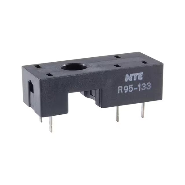 NTE R95-133 5 Pin Slim Line Relay Socket for NTE R22 & R49 SPDT Relays PC Mount
