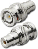 NEW BNC Male To RCA Female Adapter RFA-8393