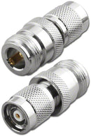 NEW N Female To Reverse Polarity TNC Male Adapter RFA-8642