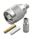 RPT-3956 Reverse Polarity TNC, Crimp Male (Plug) With Female Pin RG316/U