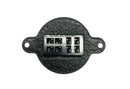 Cinch Jones S308FP, 8 Pin Male Flat Round Flush Plate Connector ~ 10A@250V AC