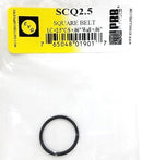 PRB SCQ 2.5 Square Cut Belt for VCR, Cassette, CD Drive or DVD Drive SCQ2.5