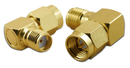 SMA-2599, SMA Male to SMA Female Right Angle Adapter