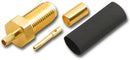 SMA-2717, SMA Female 3 Piece Crimp Bulkhead Jack for RG-174/U & RG-316/U Cable