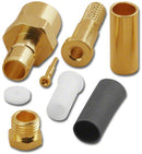 SMB-2801, SMB Female Crimp/Solder Jack for RG-174/U & RG-316/U Cable