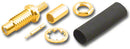 SMC-2903, SMC Female 3 Piece Crimp Bulkhead Jack for RG-174/U & RG-316/U Cable