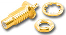 SMC-2963, SMC Female Rear Bulkhead Mount Straight Jack
