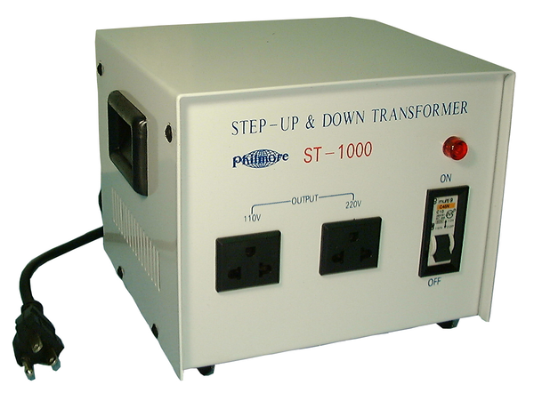 Philmore # ST1000, 1000 Watt Step Up / Step Down Transformer, 110V AC/220V AC