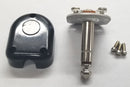 Switchcraft 230, 1/4" Stereo Right Angle Flat Plug 3-Conductor, Screw Terminals
