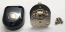 Switchcraft 237, 1/4" Stereo 3 Conductor Cable Mount Plug, Flat Black Plastic Handle