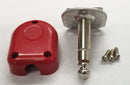 Switchcraft 239, 1/4" TRS-M Right Angle Plug, Solder Contacts