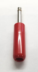Switchcraft 255, 1/4" Mono 2 Conductor Cable Mount Plug, Red