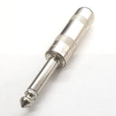 Switchcraft 280, 1/4" Mono 2-Conductor Plug, Solder Lug & Cable Clamp Terminals